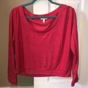 Super soft crop sweater